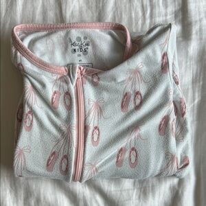 Kickee Pants Pink Ballet Slipper Pajamas
